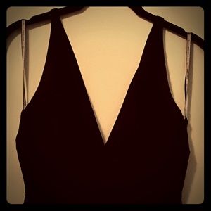 Iconic Herve Leger Sheath Dress in Black